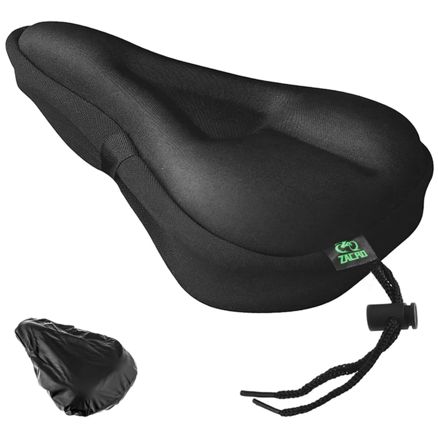 Bike Seat Cushion - Gel Padded Cover for Men Women Comfort, Extra Soft